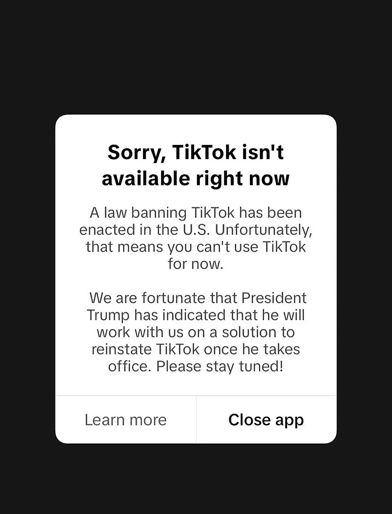 社交媒体的逆转:TikTok在美停服的背景与行业的调整_社交媒体的逆转:TikTok在美停服的背景与行业的调整_社交媒体的逆转:TikTok在美停服的背景与行业的调整