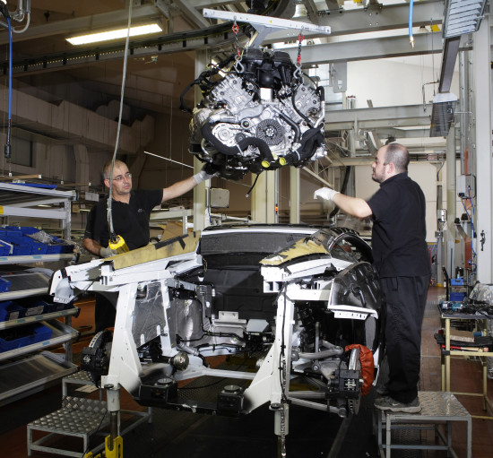 兰博基尼生产车间