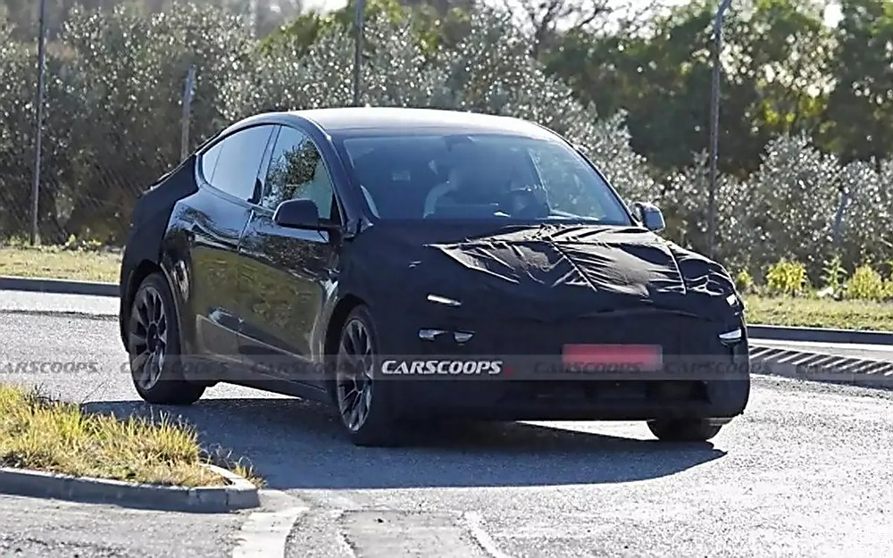 新款Model Y的外观与内饰细节欣赏_modely内饰装修_modely新内饰