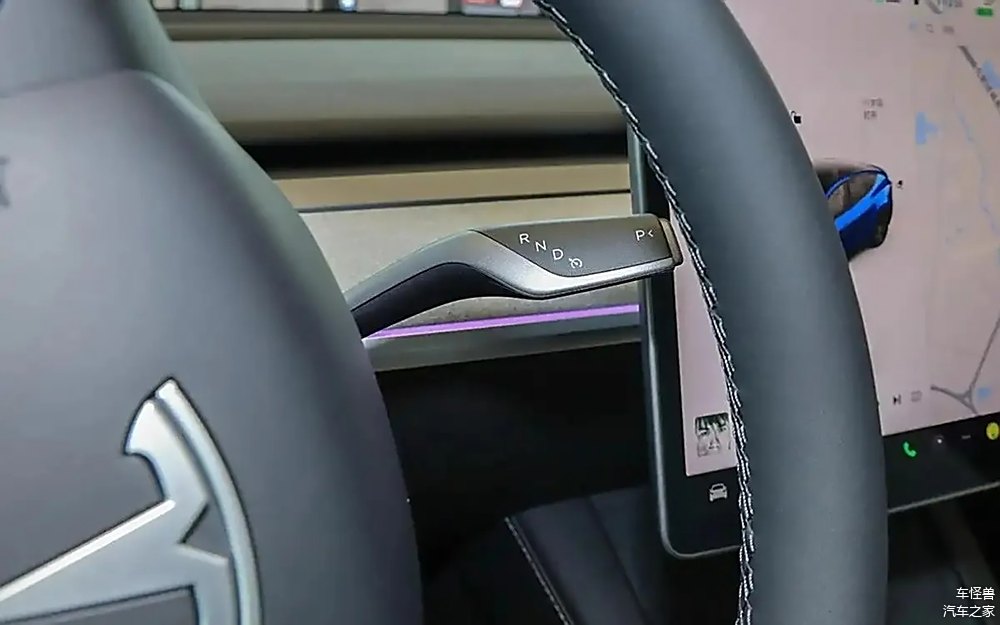 新款Model Y的外观与内饰细节欣赏_modely内饰装修_modely新内饰