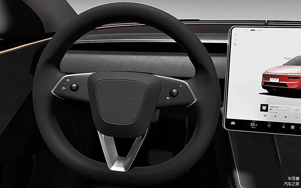 modely新内饰_新款Model Y的外观与内饰细节欣赏_modely内饰装修